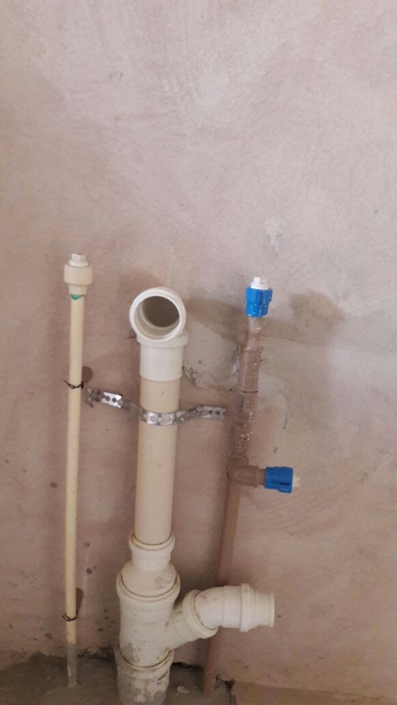 Isomtrico da Cozinha e Banheiro - Foto Atualizada 01/10/2017